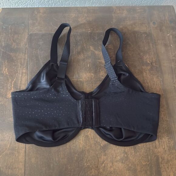 WACOAL 857303 BACK APPEAL MINIMIZER BRA IN BLACK - Picture 6 of 10